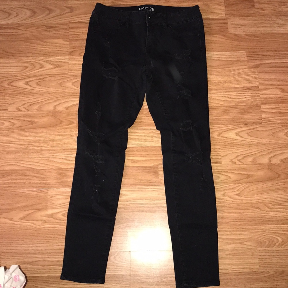 Empyre Tessa Skinny Zumiez Black Ripped Jeans